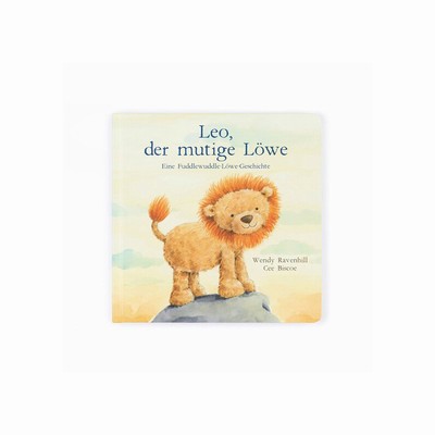 Jellycat Leo, Der Mutige Lowe Buch and Fuddlewuddle Lion Medium Australia | 967308BXN